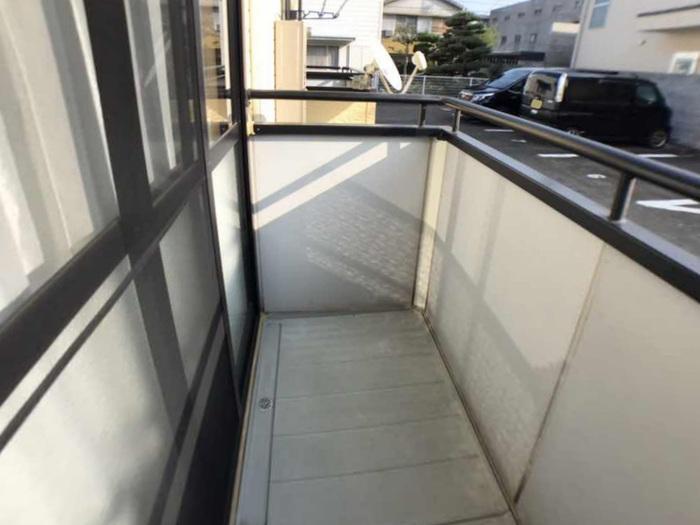 拡大写真:徳島市幟町2丁目 2階102のベランダ