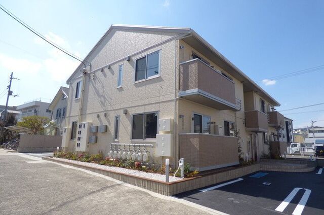 拡大写真：徳島市南昭和町４丁目 2階202の外観写真（昼）