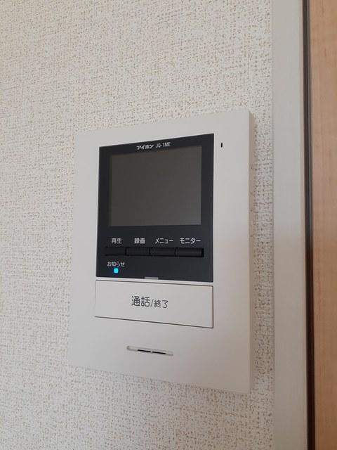 拡大写真：徳島市国府町中 2階203のセキュリティ
