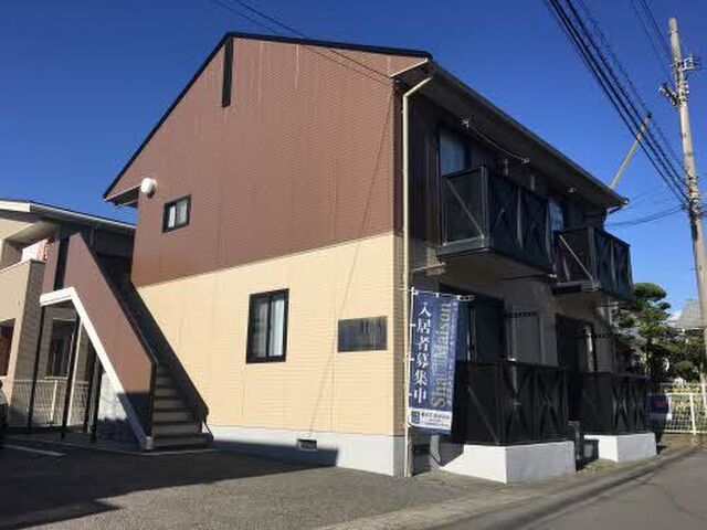 拡大写真：徳島市八万町川南 1階112の外観写真（昼）