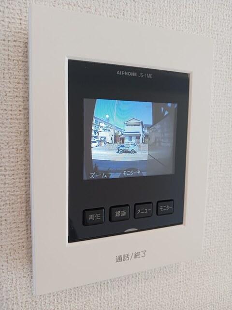 拡大写真:徳島市八万町川南 1階105のセキュリティ