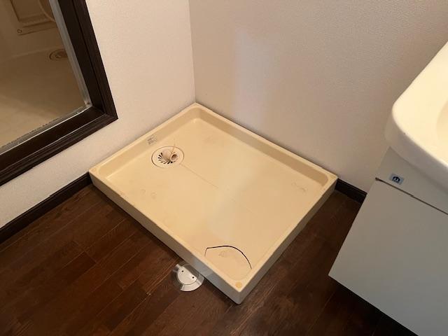 拡大写真:メゾンシンデレラ 2階2Bの洗濯機置場