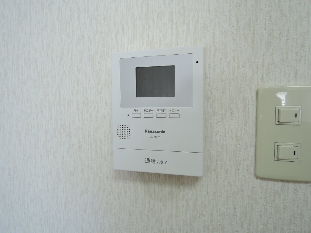 拡大写真：ラメールⅡ 4階407のカメラ付インターホン