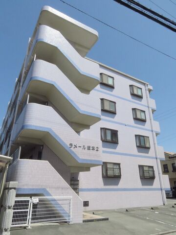拡大写真：ラメールⅡ 4階407の外観写真（昼）