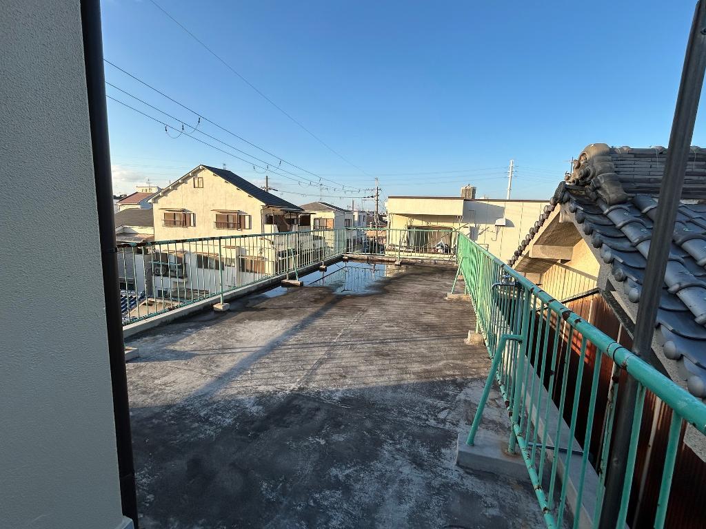 拡大写真:北区宮本町テナント 1階1のベランダ