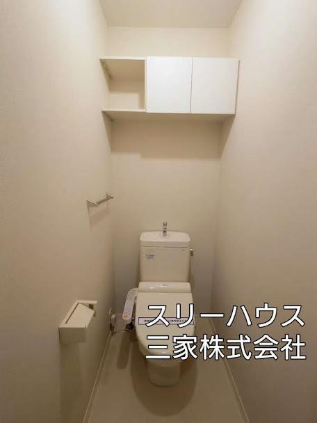 拡大写真:豊前市大字赤熊 1階101のトイレ