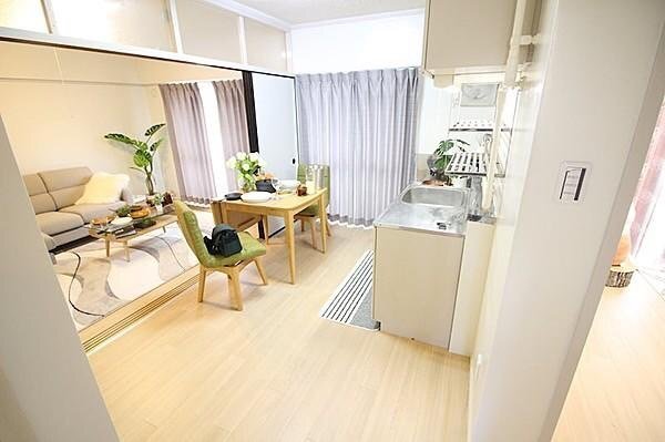 拡大写真:佐世保市松原町 4階1-403のキッチン