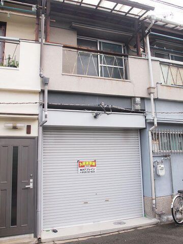 拡大写真：大阪市住吉区清水丘２丁目 1Fの外観写真（昼）