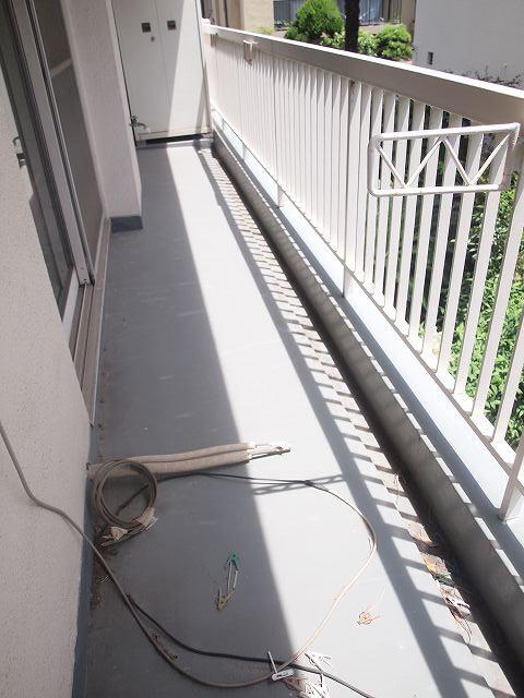 拡大写真：大阪市住吉区帝塚山西２丁目 A2のベランダ