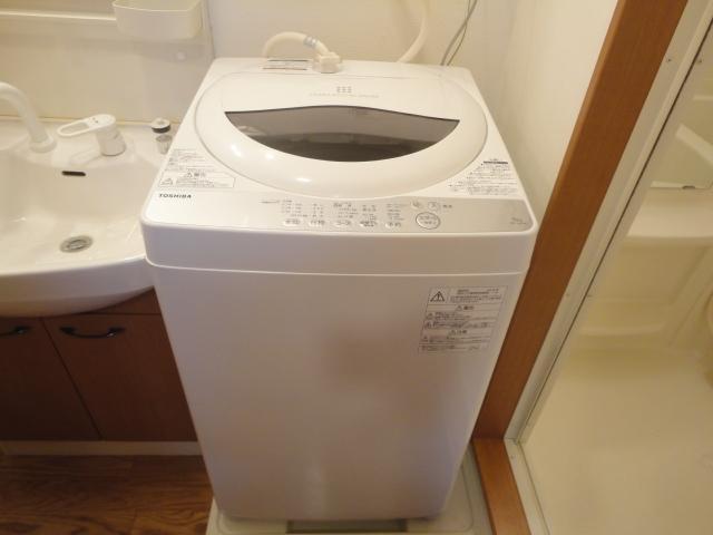 拡大写真:リバパレス鶴舞 7階708の全自動洗濯機
