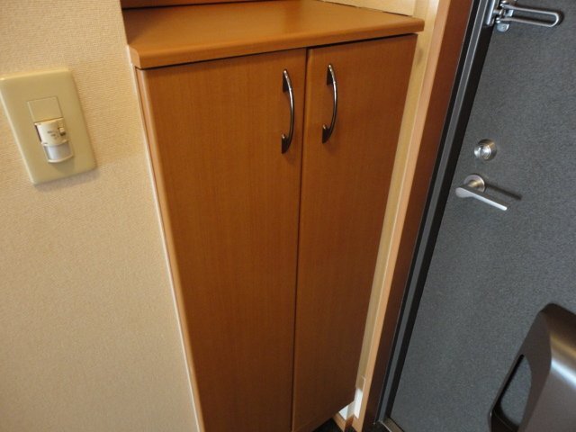 拡大写真:リバパレス鶴舞 7階708のシューズボックス