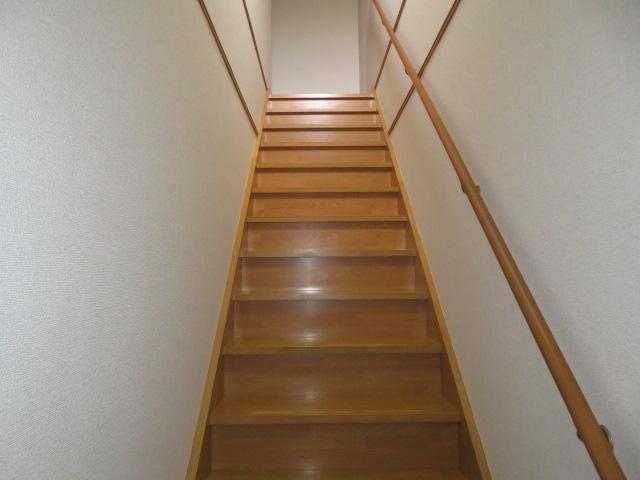 拡大写真：ＣＡＳＡ・ＰＡＴＩＯ 2階B201の廊下