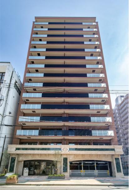拡大写真:プレジオ川口 9階901の昼外観