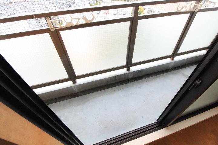 拡大写真：ジュネス沖新 603のベランダ